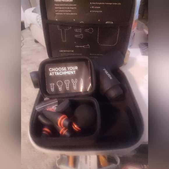 FitRx Massager with 5 Attachments - Picture 1 of 4